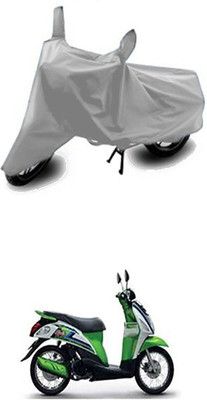 W proof Two Wheeler Cover for Suzuki(Let's, Silver)