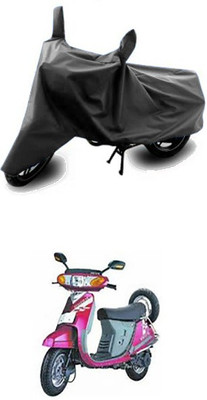 W proof Two Wheeler Cover for Kinetic(Nova, Grey)