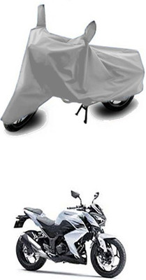 W proof Two Wheeler Cover for Kawasaki(Z250, Silver)