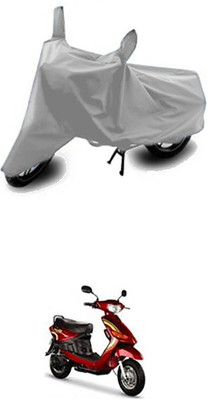 W proof Two Wheeler Cover for Indus(Yo Spark, Silver)
