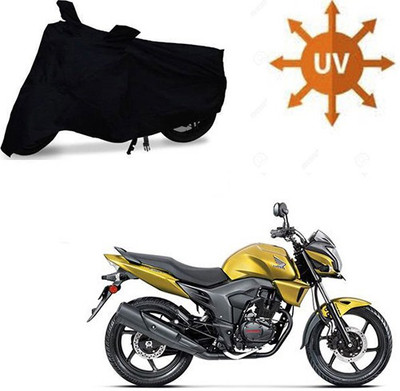 RPSENTTERPR Waterproof Two Wheeler Cover for Hero(E Sprint, Black)