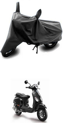 W proof Two Wheeler Cover for Universal For Bike(Vespa, Grey)