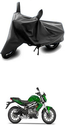 W proof Two Wheeler Cover for DSK Benelli(Grey)