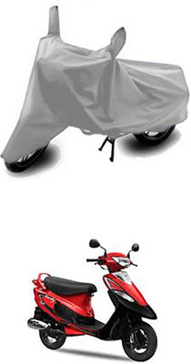 W proof Two Wheeler Cover for TVS(Silver)