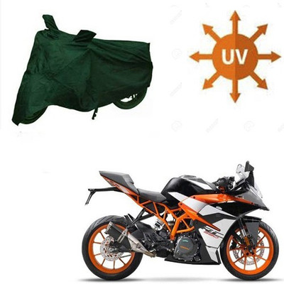 RPSENTTERPR Waterproof Two Wheeler Cover for KTM(RD 350, Green)