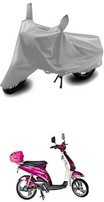 W proof Two Wheeler Cover for Avon(E Lite, Silver)