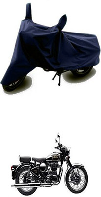 Billseye Two Wheeler Cover for Royal Enfield(Classic Chrome, Blue)