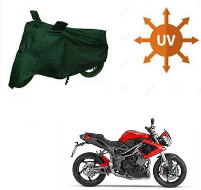 RPSENTTERPR Waterproof Two Wheeler Cover for DSK Benelli(TNT R, Green)