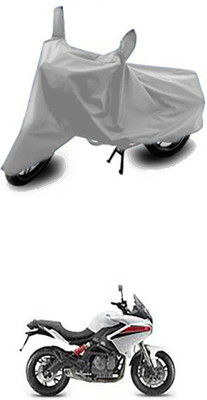 W proof Two Wheeler Cover for DSK Benelli(Silver)
