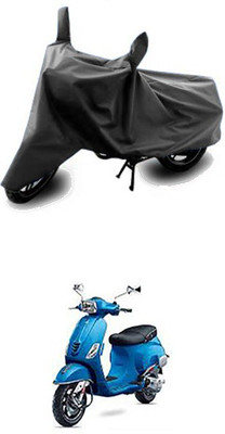 Billseye Two Wheeler Cover for Universal For Bike(Vespa SXL, Grey)