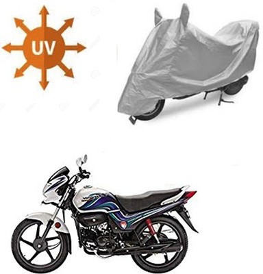 RPSENTTERPR Waterproof Two Wheeler Cover for Hero(Passion Pro TR, Silver)