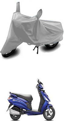 W proof Two Wheeler Cover for Hero(Maestro, Silver)