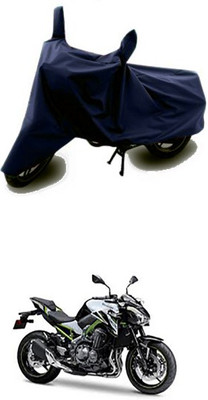 Utkarsh Two Wheeler Cover for Kawasaki(Blue)