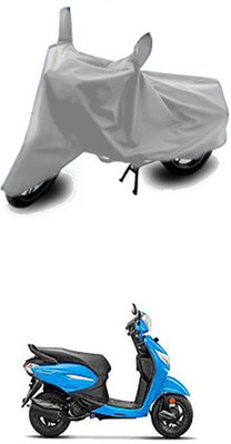 W proof Two Wheeler Cover for Hero(Silver)