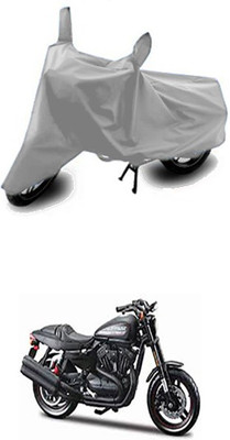 W proof Two Wheeler Cover for Harley Davidson(Silver)