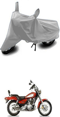 W proof Two Wheeler Cover for Bajaj(Silver)