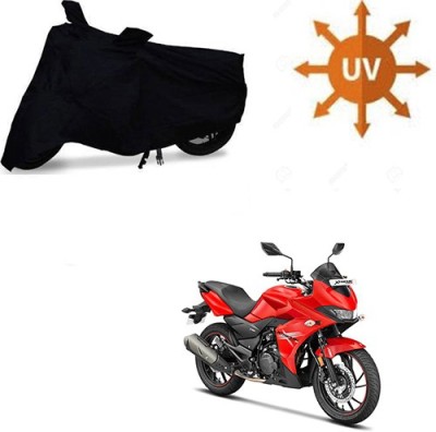 SRENTERPRISES Two Wheeler Cover for Harley Davidson(XL 1200, Black)