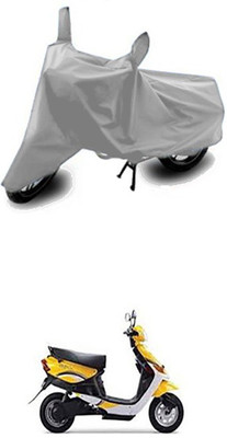 W proof Two Wheeler Cover for Indus(Yo Style, Silver)