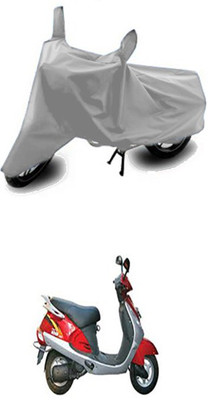 Billseye Two Wheeler Cover for Kinetic(Silver)
