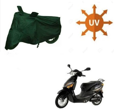 RPSENTTERPR Waterproof Two Wheeler Cover for Hero(Electric Zippy, Green)