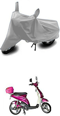 W proof Two Wheeler Cover for Avon(E Lite, Silver)