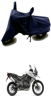 Billseye Two Wheeler Cover for Triumph(Tiger 800 XCA, Blue)