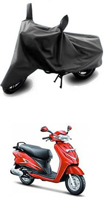 W proof Two Wheeler Cover for Hero(Duet, Grey)