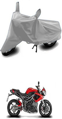 W proof Two Wheeler Cover for DSK Benelli(TNT R, Silver)