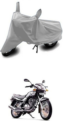 W proof Two Wheeler Cover for TVS(Fiero F2, Silver)