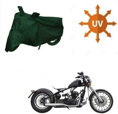 RPSENTTERPR Waterproof Two Wheeler Cover for Harley Davidson(Bobber 350, Green)