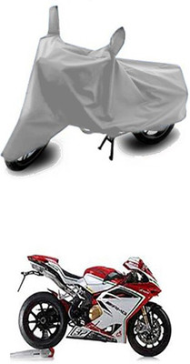 W proof Two Wheeler Cover for Universal For Bike(Silver)