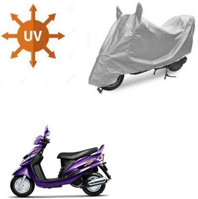 RPSENTTERPR Waterproof Two Wheeler Cover for Mahindra(Rodeo RZ, Silver)