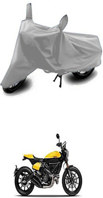 W proof Two Wheeler Cover for Ducati(Scrambler, Silver)