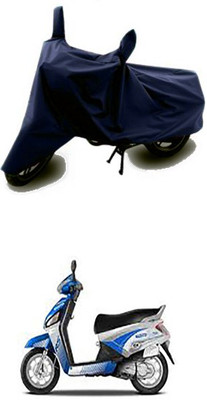 W proof Two Wheeler Cover for Mahindra(Blue)