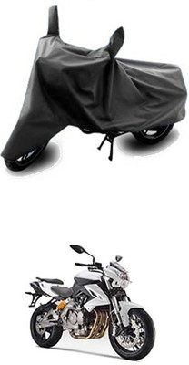 W proof Two Wheeler Cover for DSK Benelli(Grey)