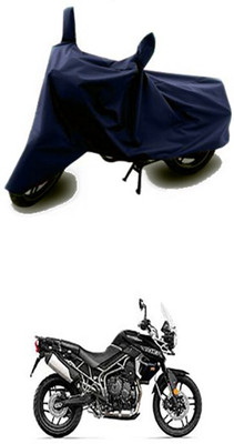 W proof Two Wheeler Cover for Triumph(Blue)
