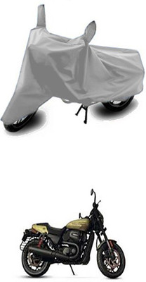 W proof Two Wheeler Cover for Harley Davidson(Silver)