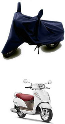 W proof Two Wheeler Cover for Suzuki(Blue)