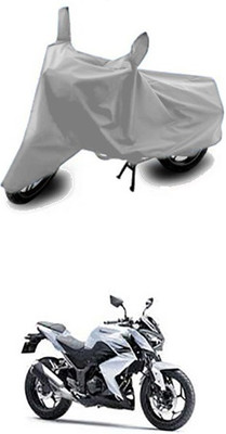 W proof Two Wheeler Cover for Kawasaki(Z250, Silver)