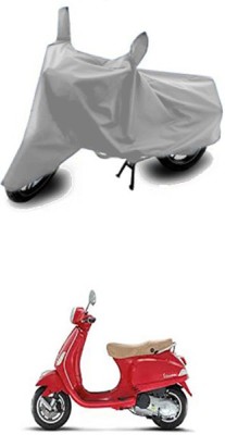 Billseye Two Wheeler Cover for Universal For Bike(Vespa LX, Silver)