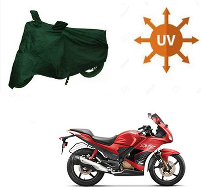 RPSENTTERPR Waterproof Two Wheeler Cover for Hero(Karizma ZMR, Green)