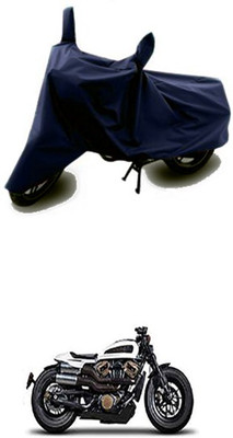 W proof Two Wheeler Cover for Harley Davidson(Blue)