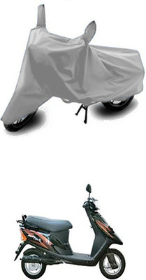 W proof Two Wheeler Cover for TVS(Silver)