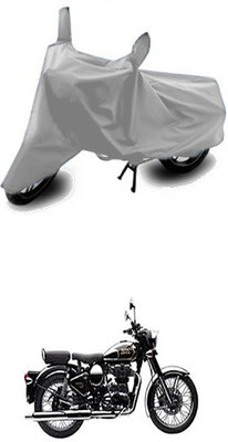 Billseye Two Wheeler Cover for Royal Enfield(Classic Chrome, Silver)