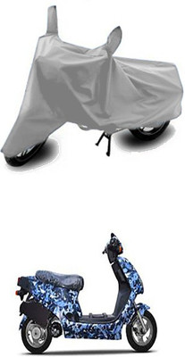 W proof Two Wheeler Cover for Hero(Silver)