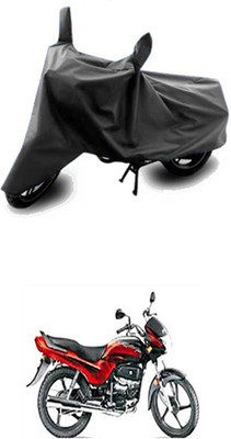 W proof Two Wheeler Cover for Hero(Passion Plus, Grey)