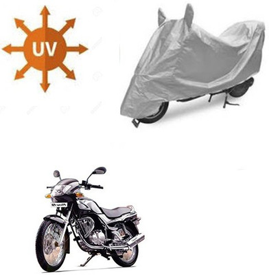 RPSENTTERPR Waterproof Two Wheeler Cover for TVS(Fiero F2, Silver)