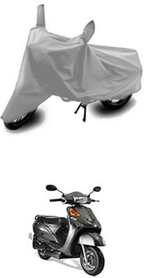 W proof Two Wheeler Cover for Indus(Yo EXL, Silver)