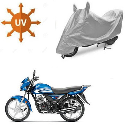SRENTERPRISES Waterproof Two Wheeler Cover for Hero(CD 110 Dream, Silver)