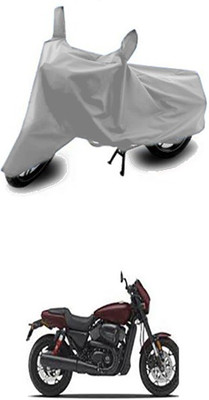 W proof Two Wheeler Cover for Harley Davidson(Silver)